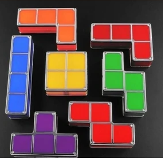 LED Retro Gamer Stackable Creative Tetris Lamp