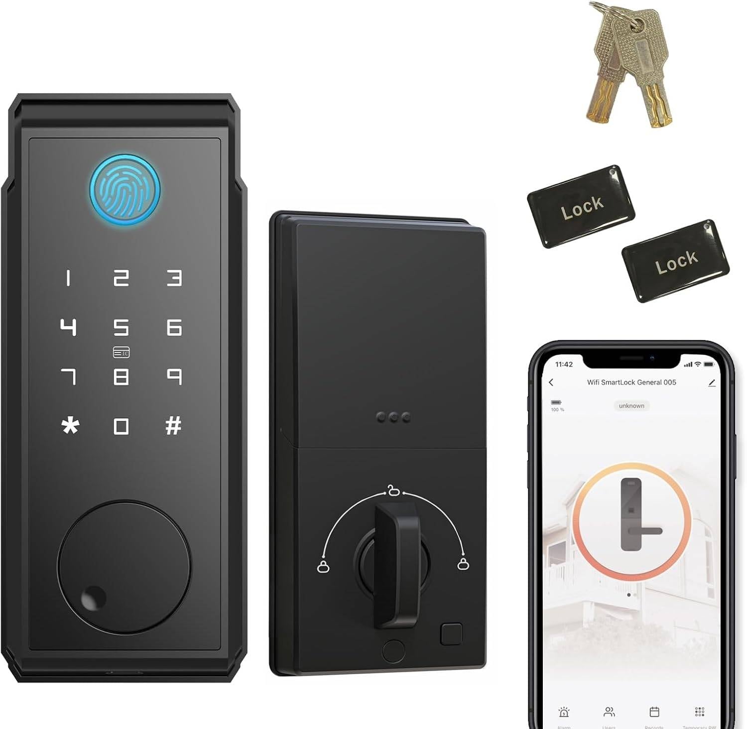 Smart Keyless Digital Deadbolt Door Lock