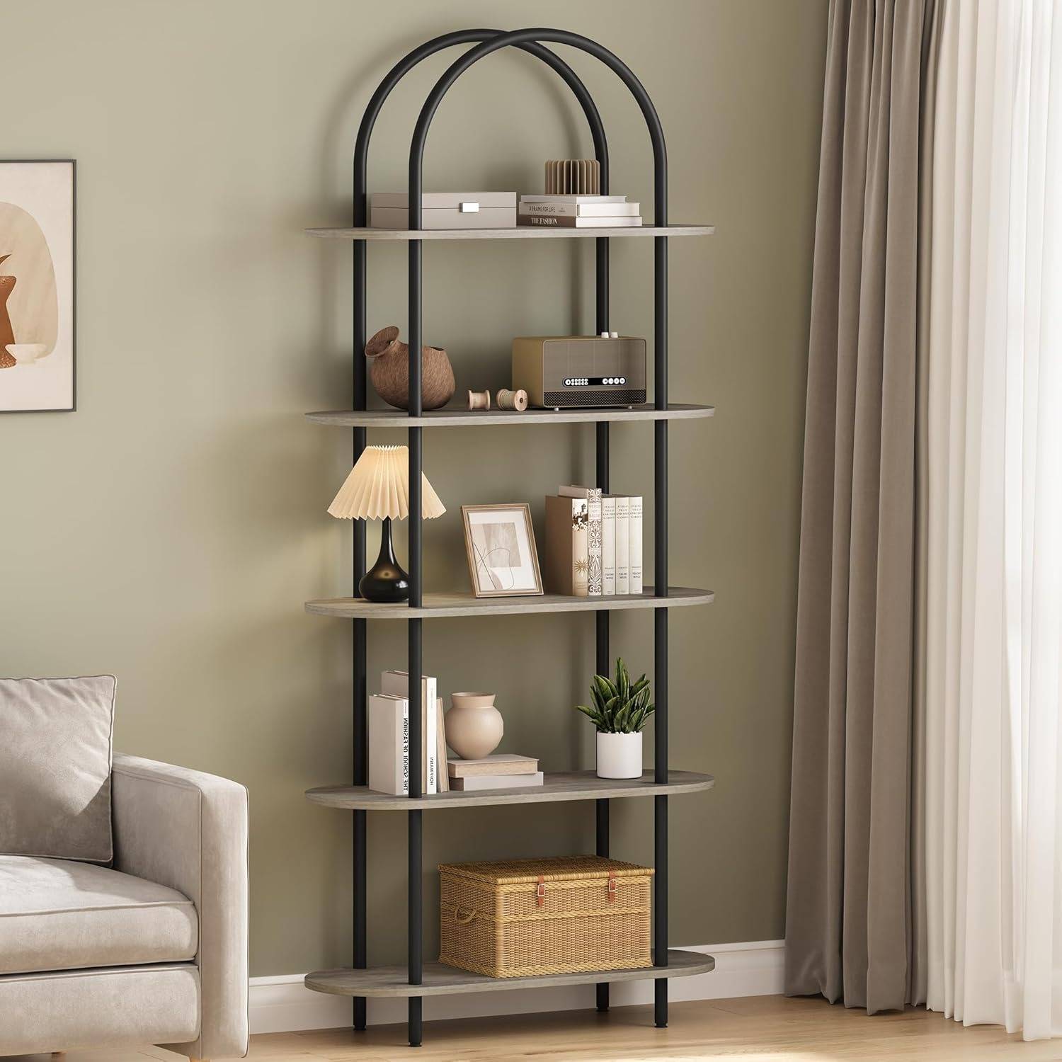 Arched Bookcase