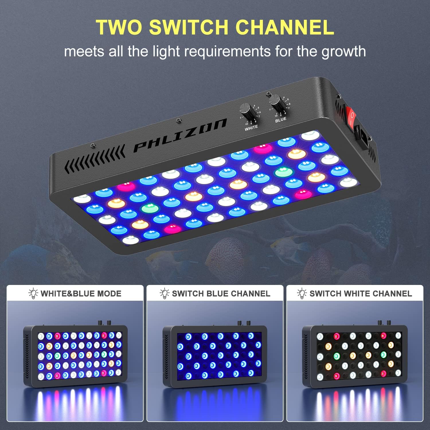 Programmable Full Spectrum LED Aquarium Lights
