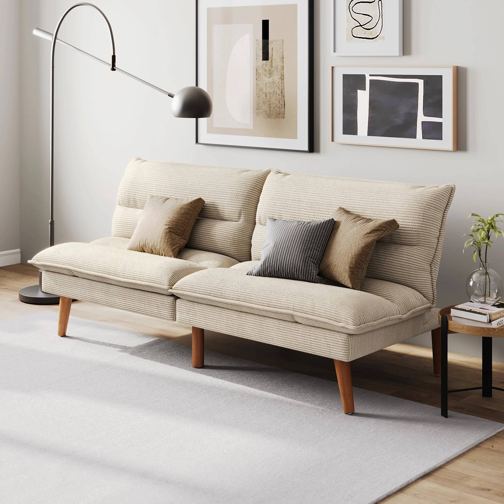 Convertible Futon Sofa Bed