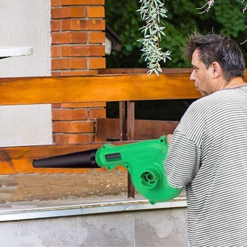 Powerful 2 in 1 Rechargeable Cordless Leaf Lawn Duster Blower