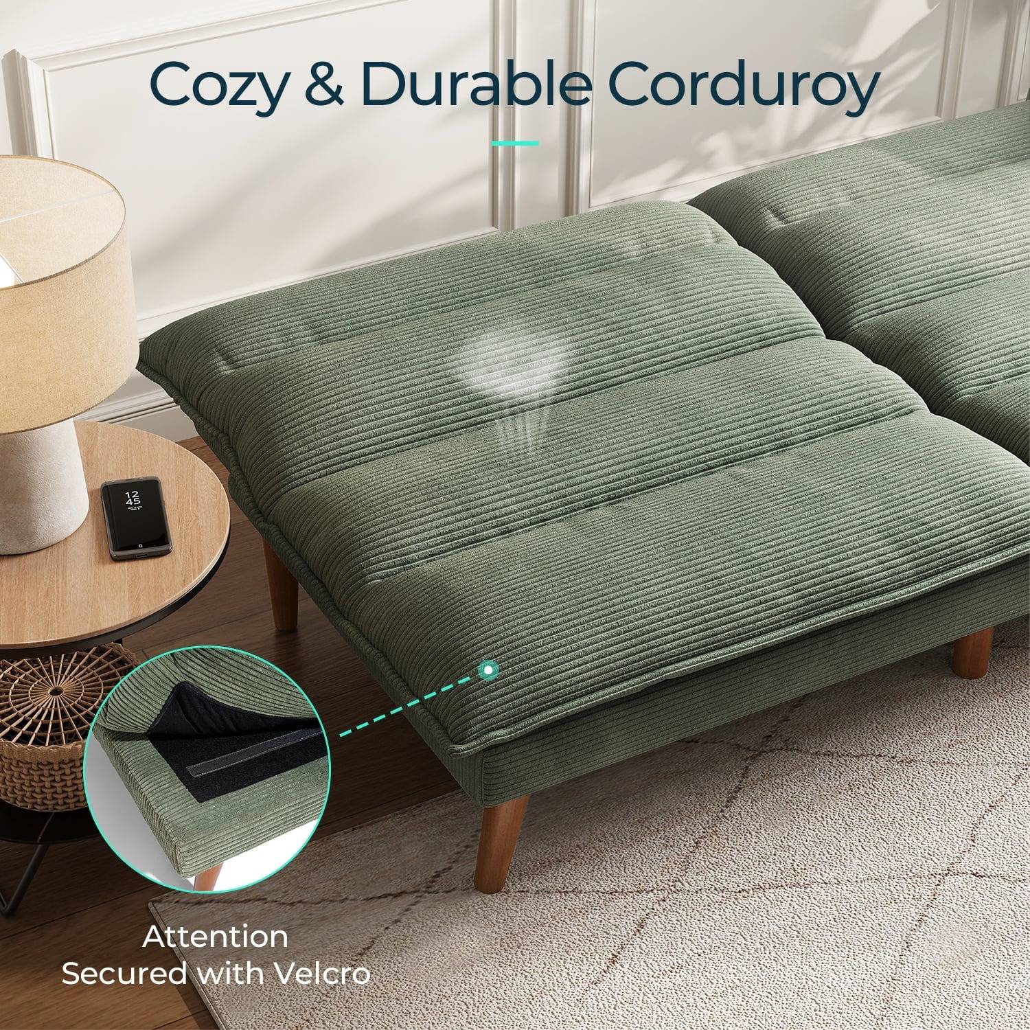 Convertible Futon Sofa Bed