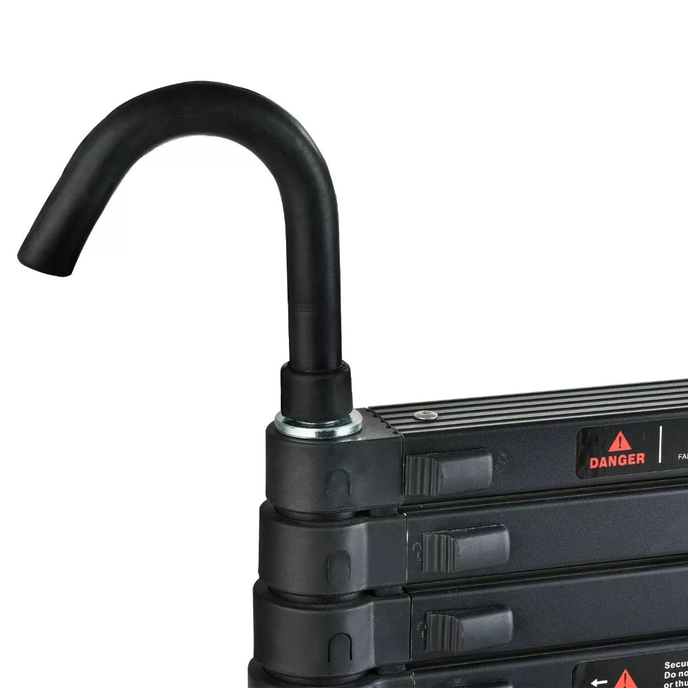 Heavy Duty Telescopic Roof Access Ladder with Roof Hook