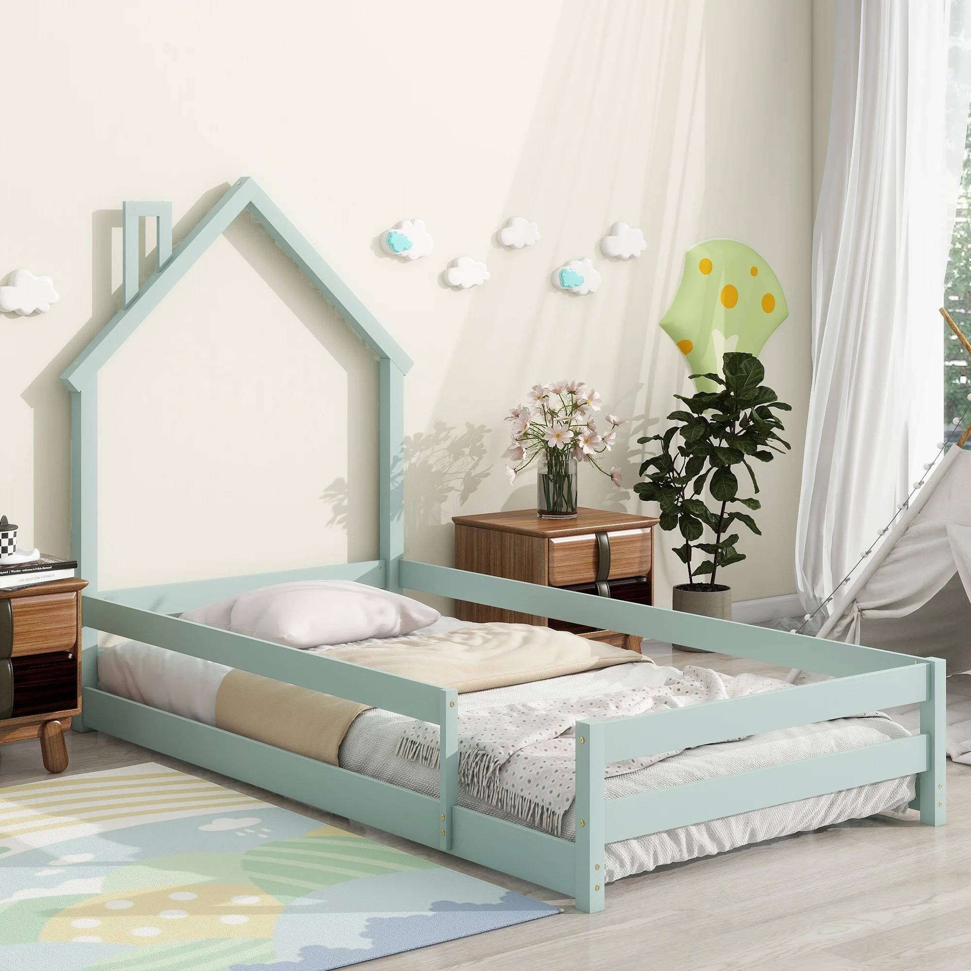 Twin Size Floor Bed
