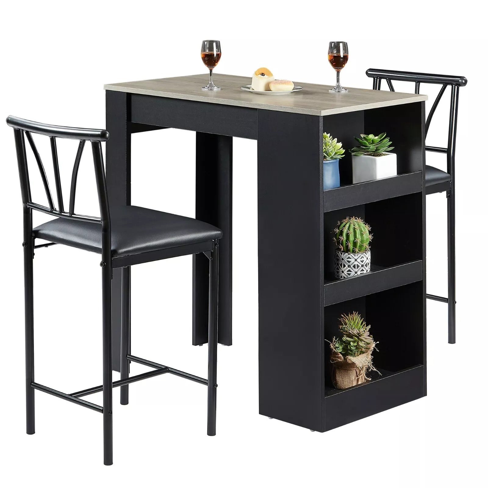 Bar Table Set For 2