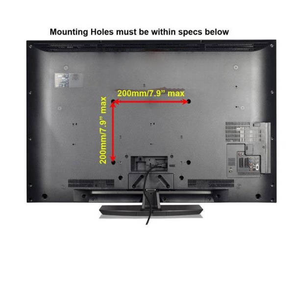 TV Ceiling Mount Flip Down
