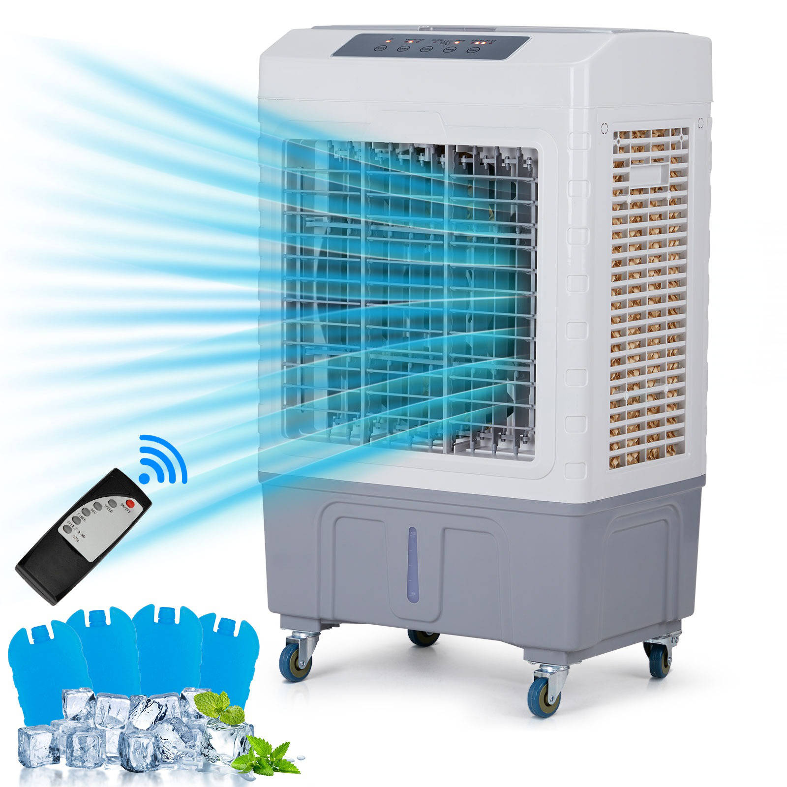 Indoor Outdoor Portable Evaporative Swamp Air Cooler