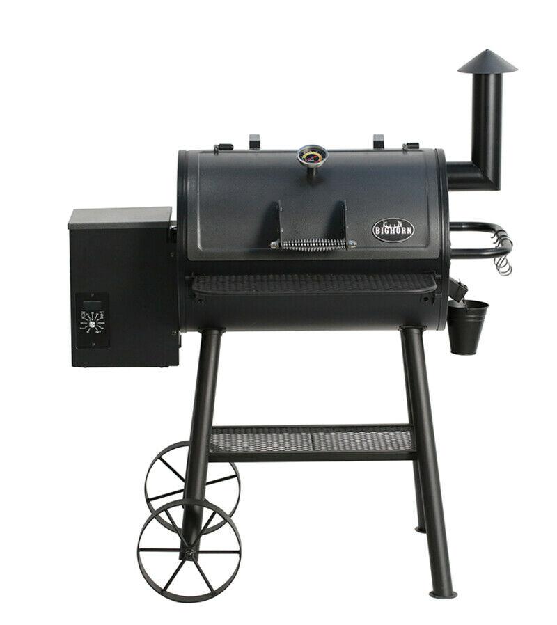 Portable 6 in 1 Wood Pellet Smoker BBQ Grill