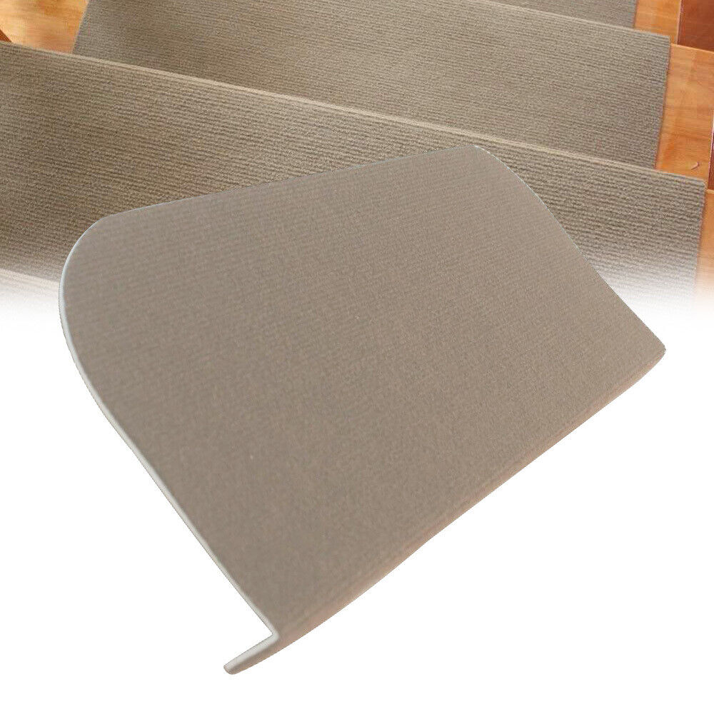 Modern Style Anti Slip Carpeted Indoor Home Stair Grip Treads 13 PCS