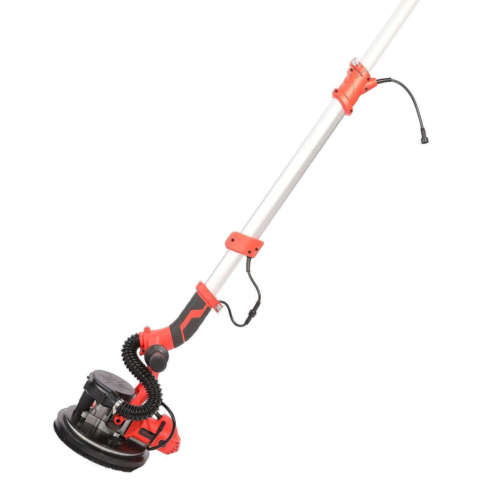 Electric Drywall Sander 800W Adjustable 6 Speed Removable Chassis Edge Light Bar