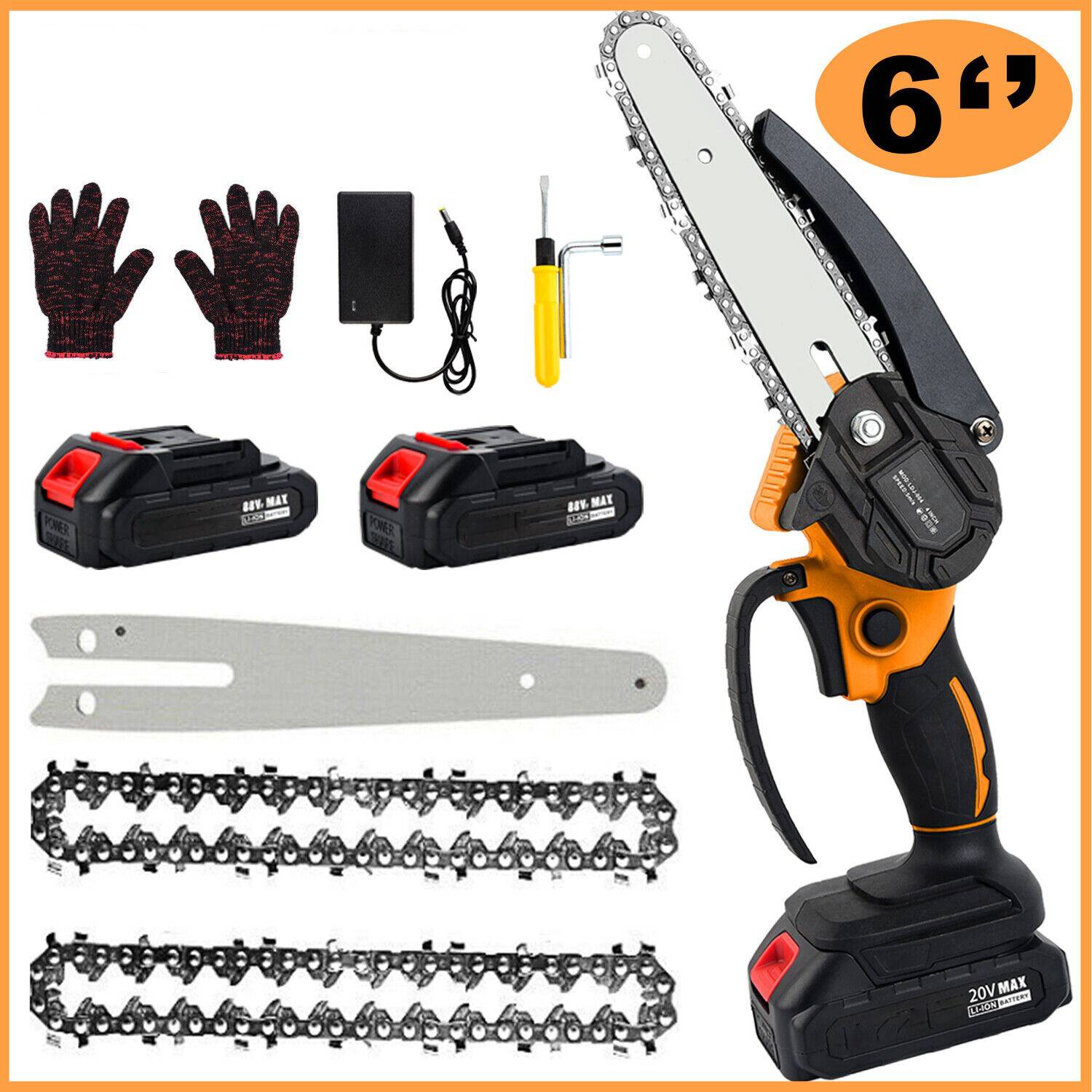 Cordless Mini Electric Chainsaw