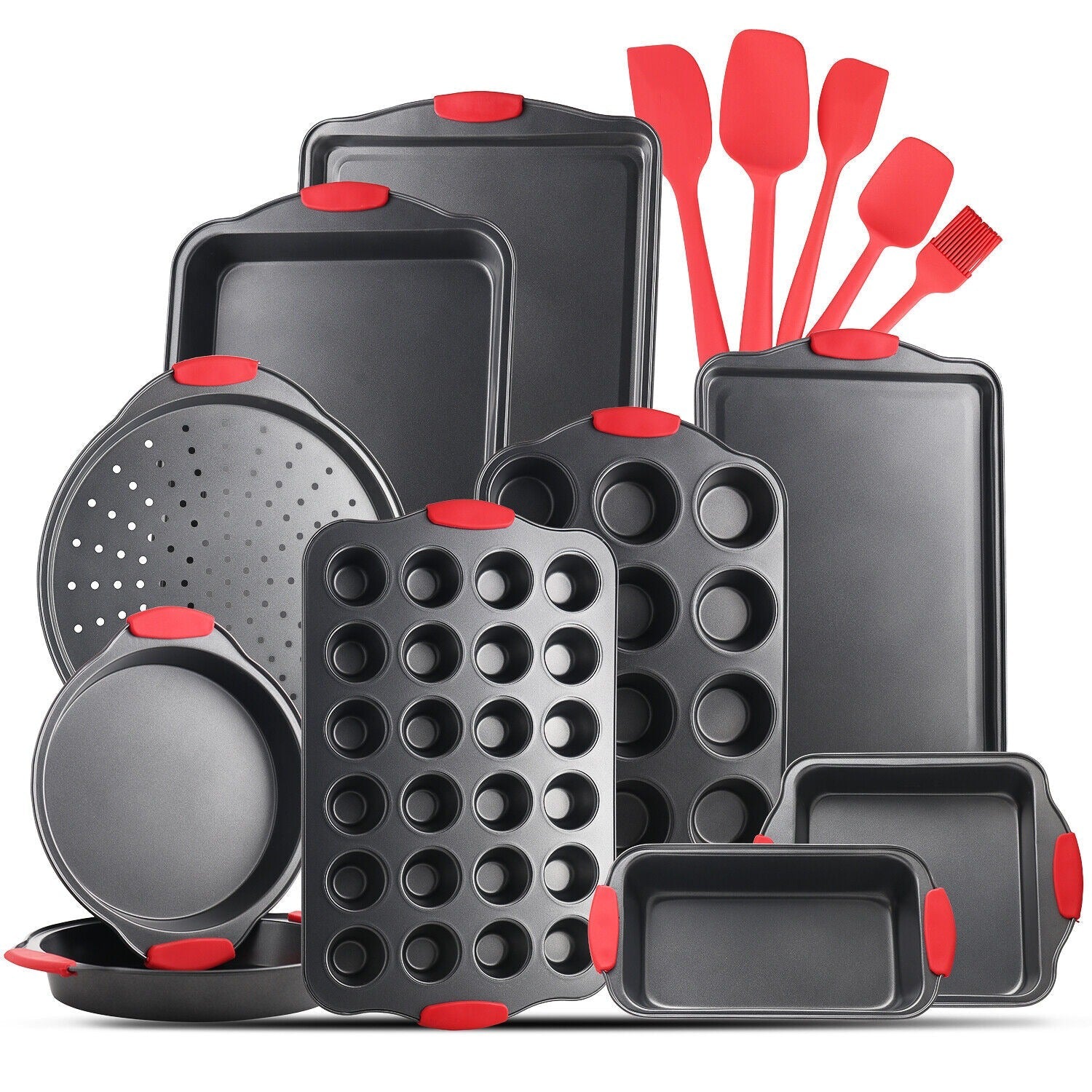 15 Pcs Nonstick Ceramic Bakeware
