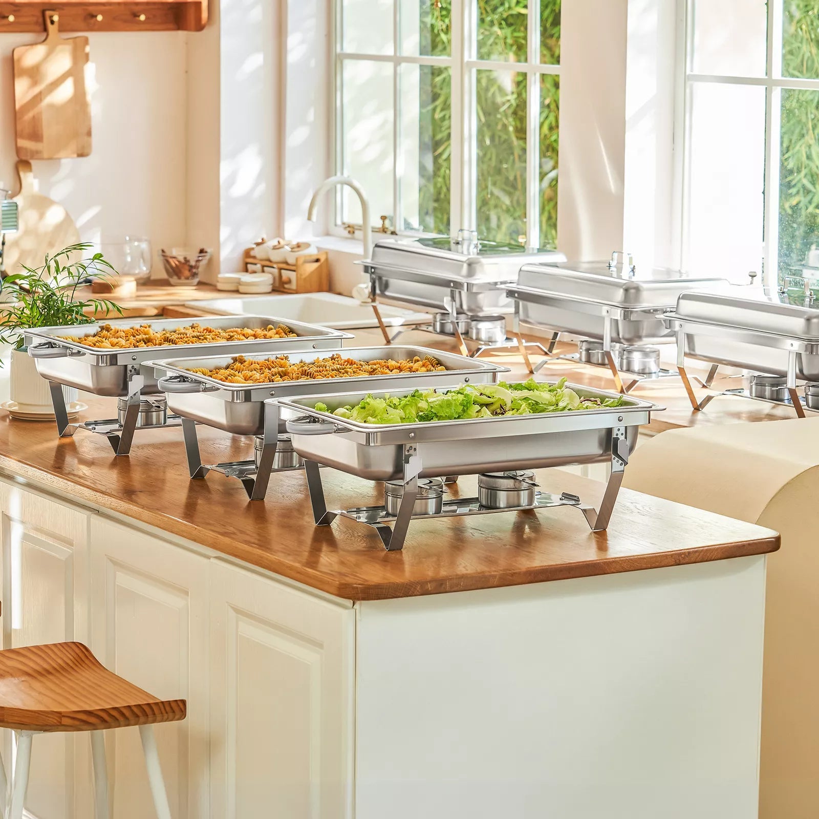 6 Set Buffet Food Warmer