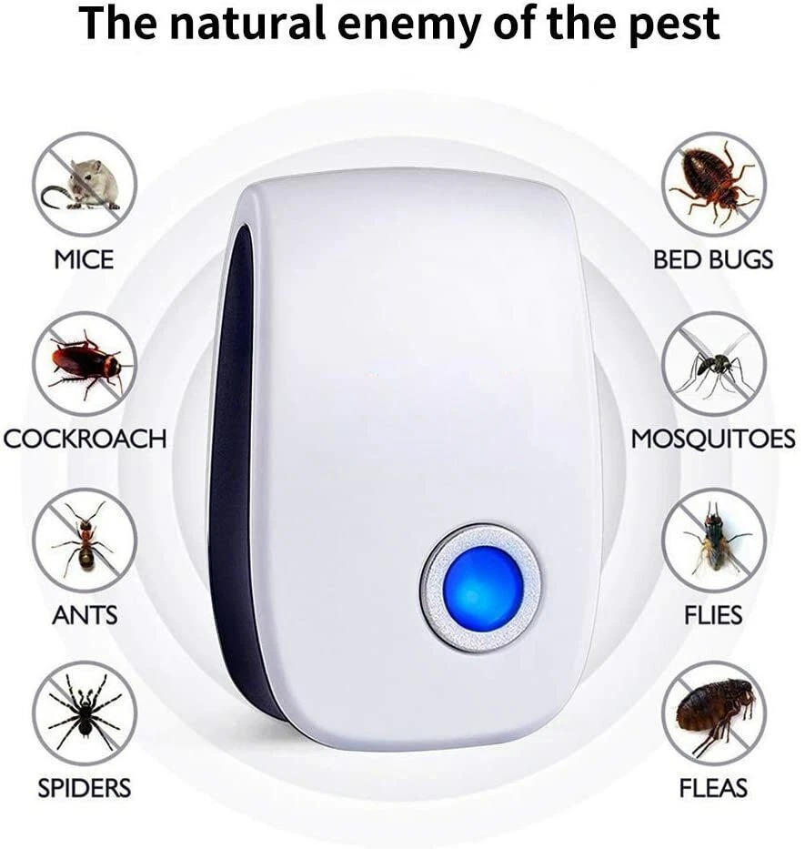 Ultrasonic Mice And Rat Repellent 6 Pack