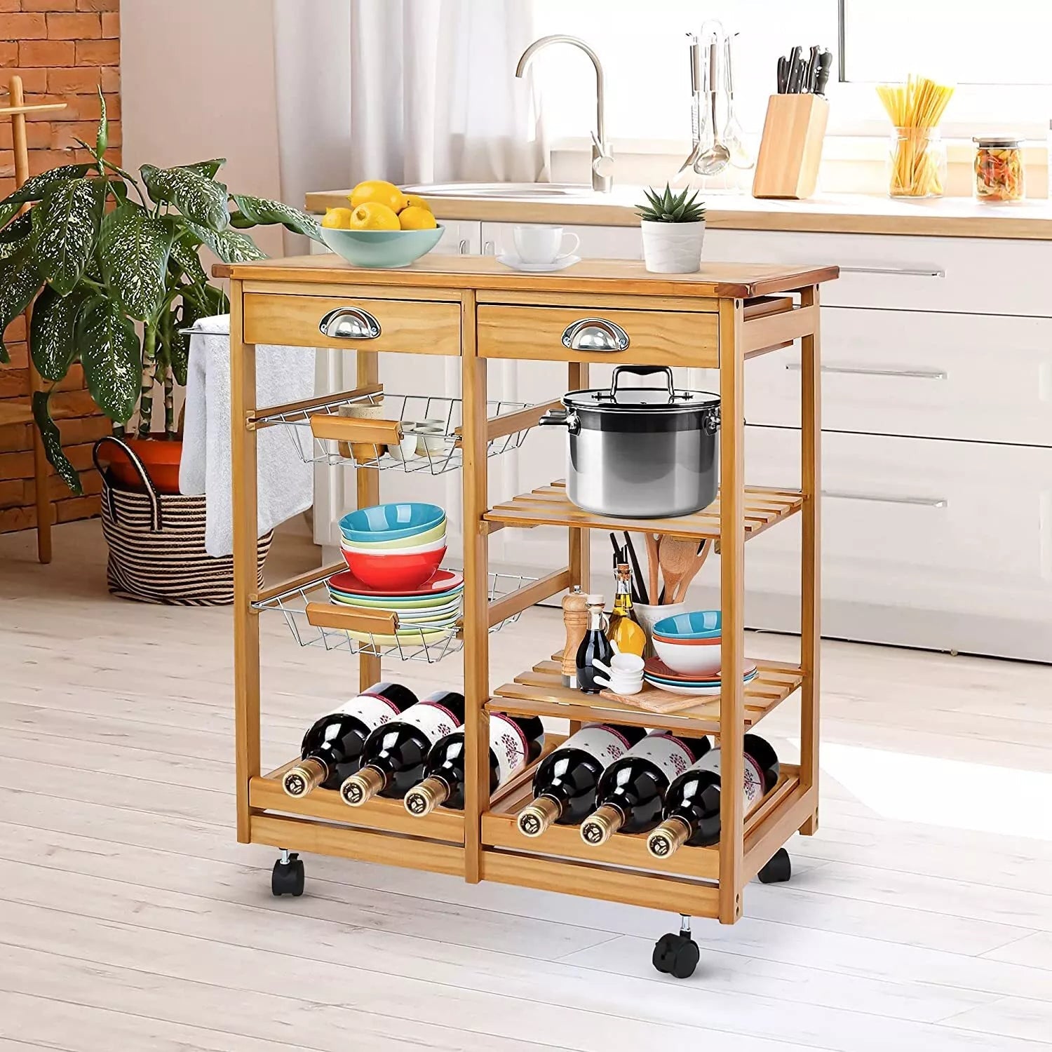 Island Carts For Kitchen