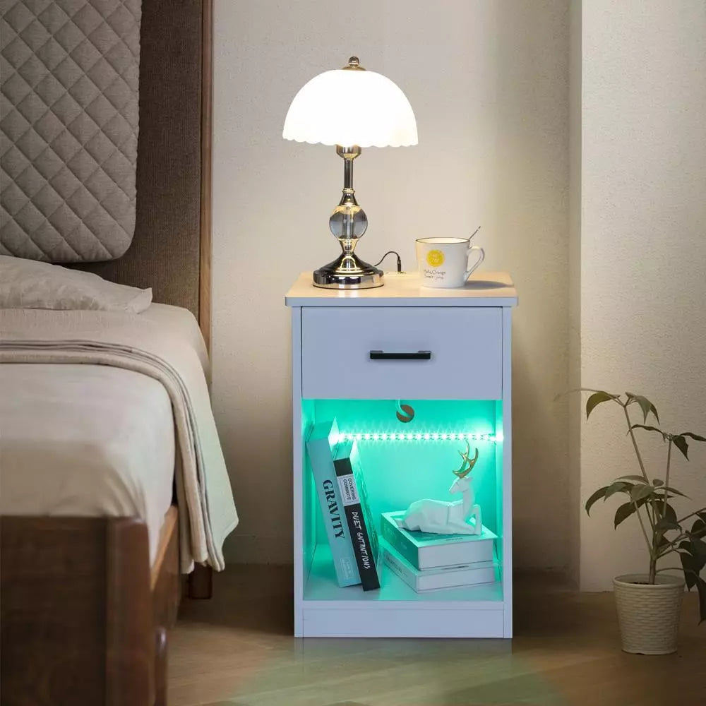 Nightstand Bedside Table