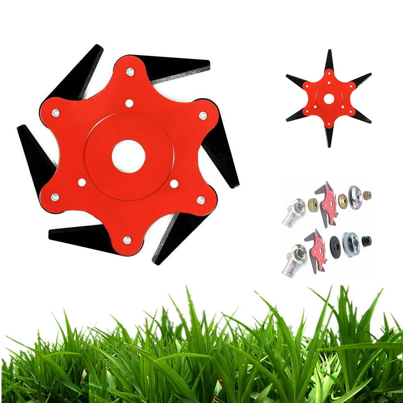 Durable Metal Brush Cutter Weed Wacker Eater Attachment Blade