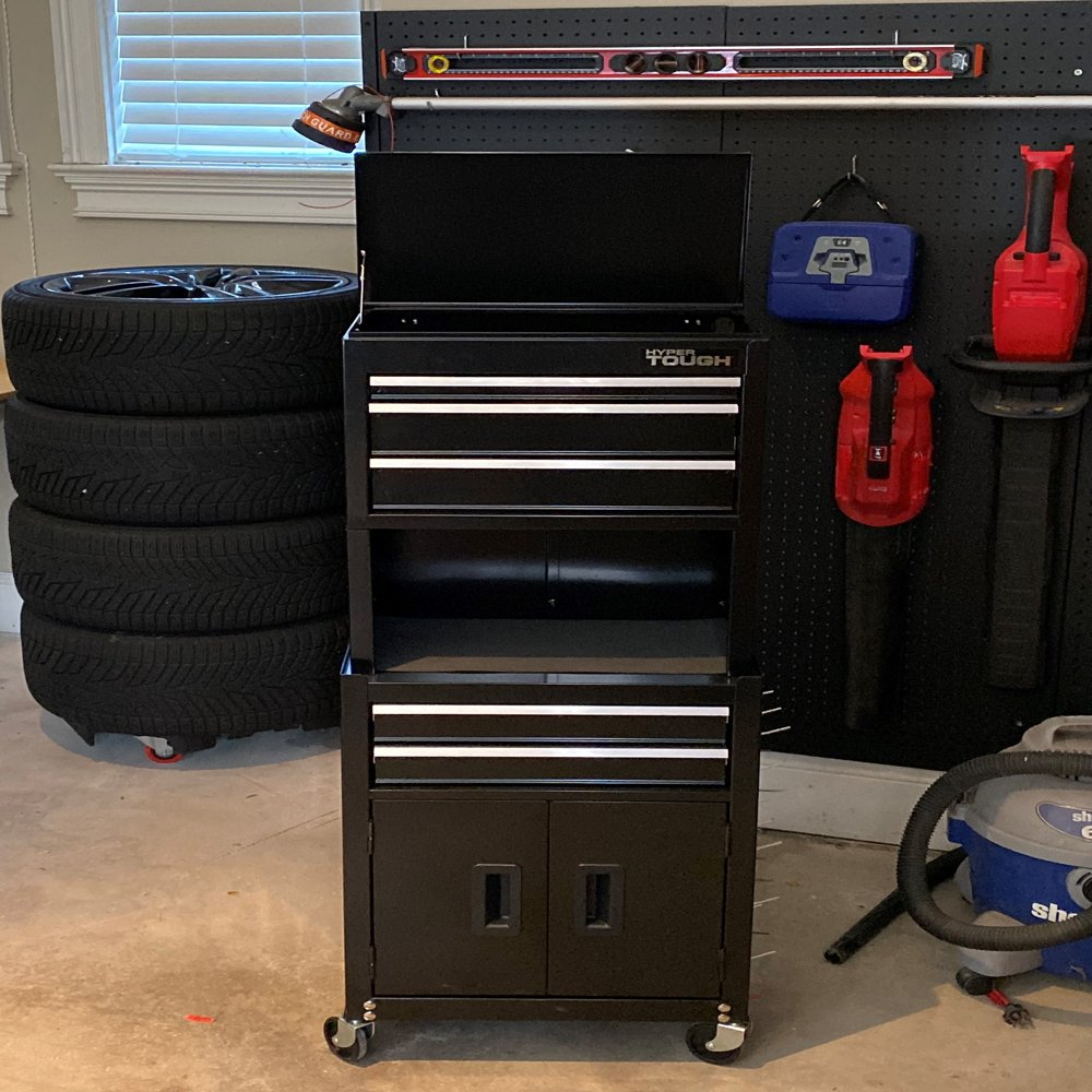 Large Capacity Stainless Steel Rolling Wheeled Garage Drawer Toolbox