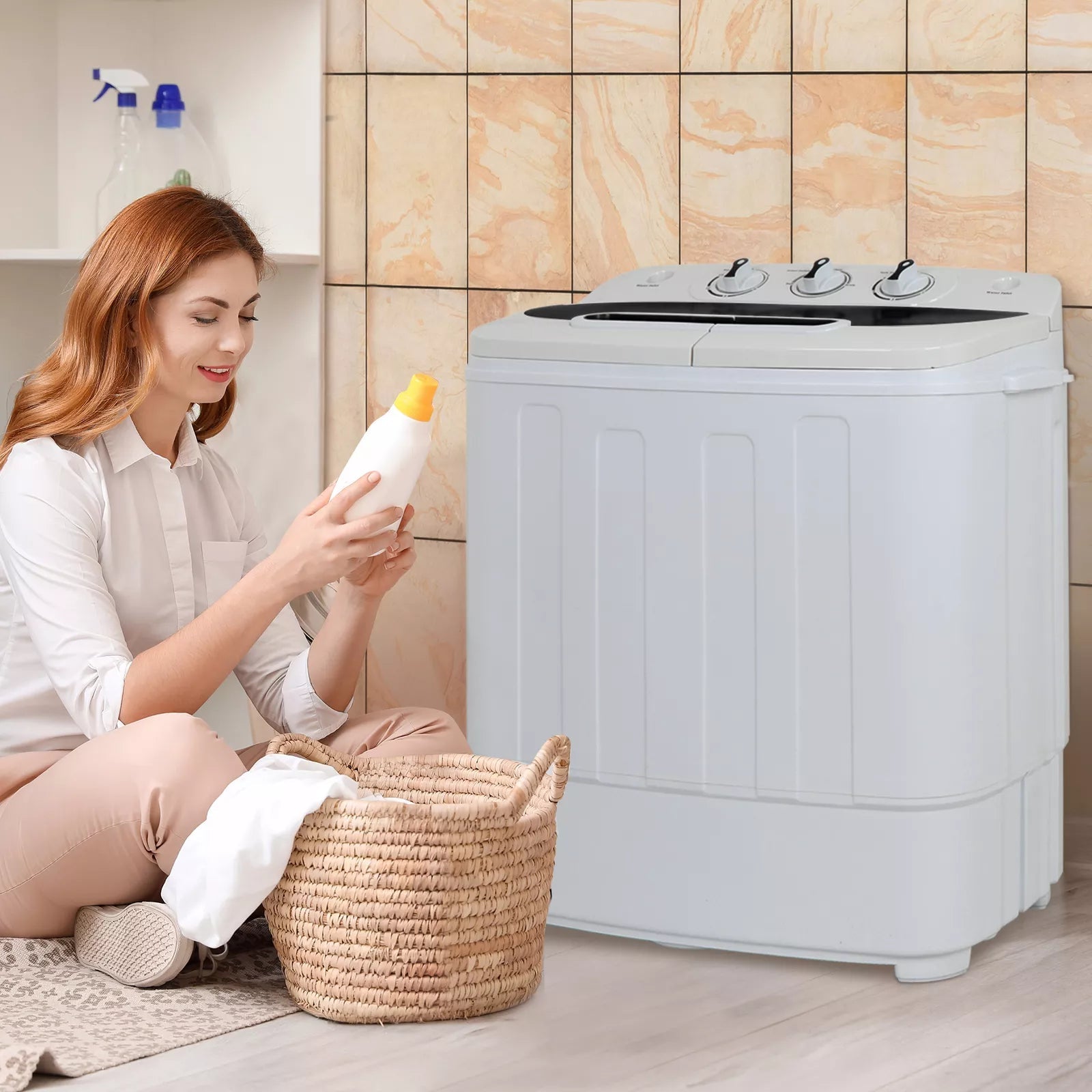 Mini Twin Tub Washing Machine