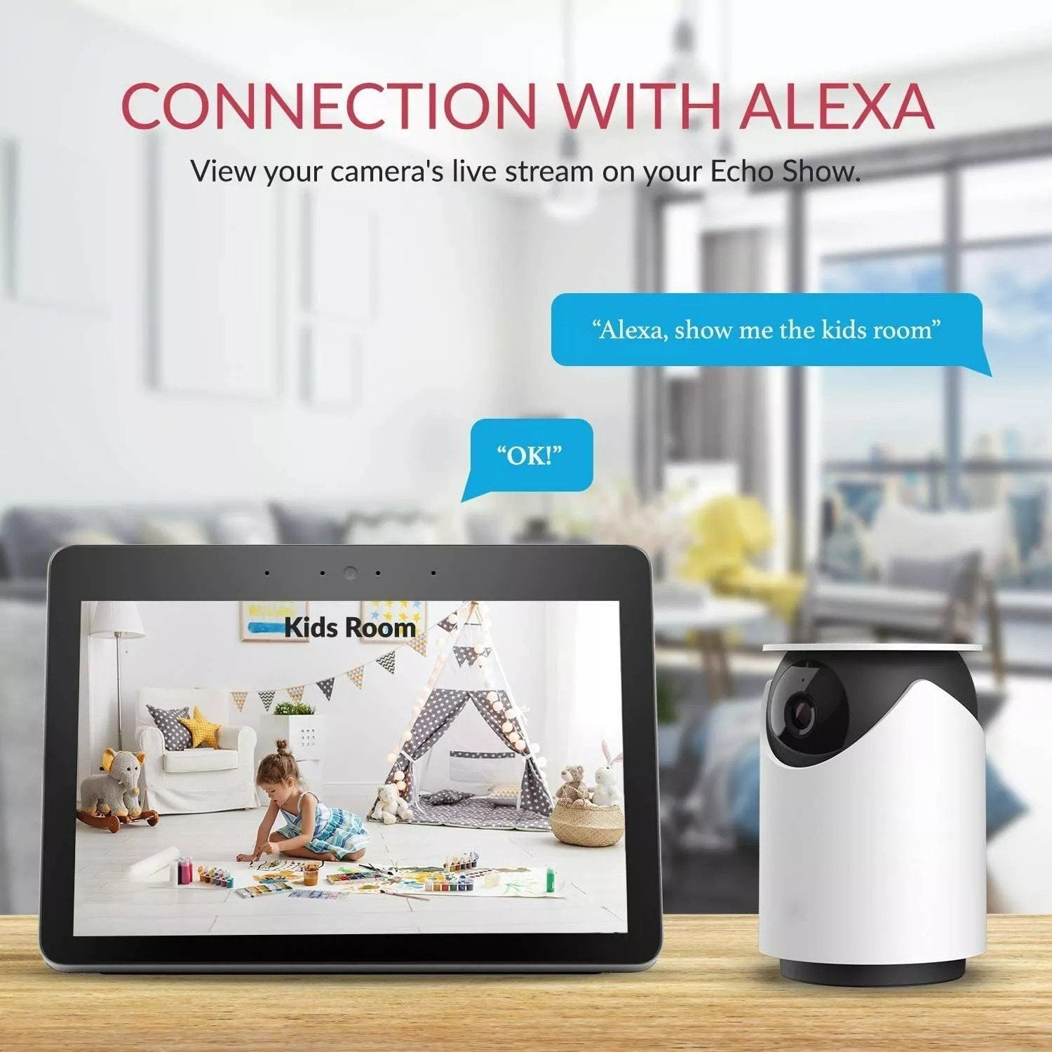 2-Pack Indoor Security Camera With Night Vision And Audio