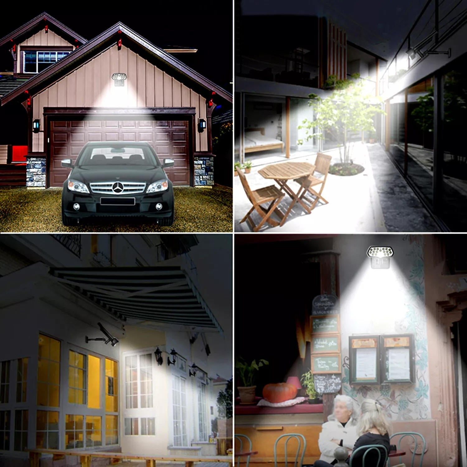 Solar Flood Lights with Motion Sensor