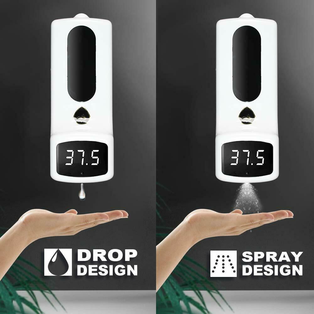 Automatic Sanitizer Dispenser Infrared Thermometer Touchless with Floor stand