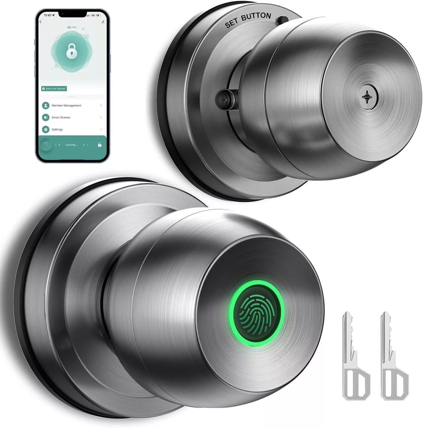 Fingerprint Door Knob