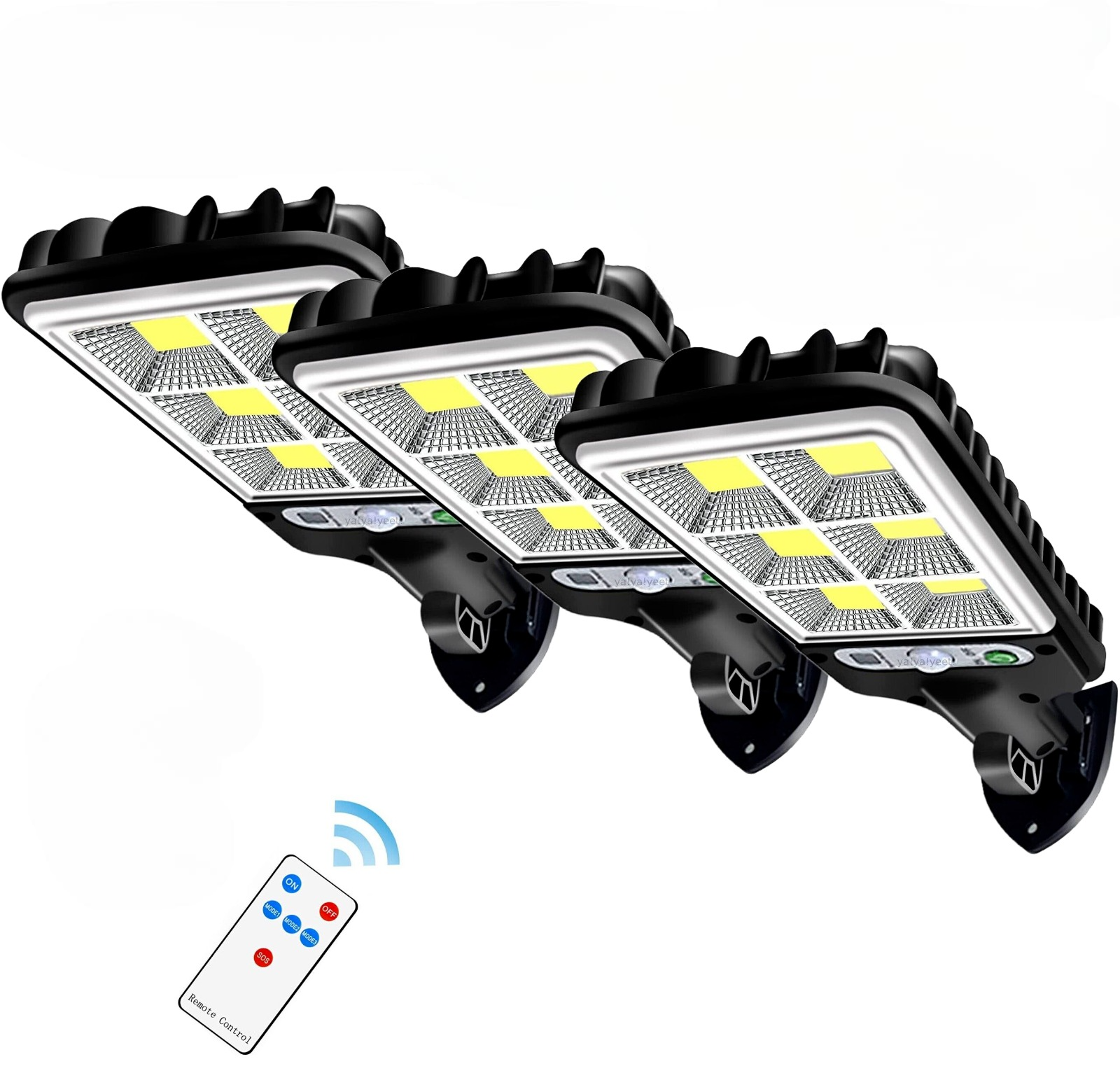 3 PCS Outdoor Solar LED Light