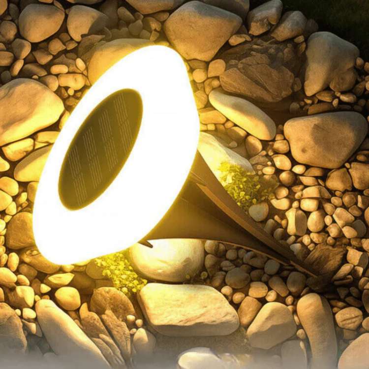 Pack 4x Solar-Powered Garden Lights | Rust-Proof, Weatherproof & Ideal for Year-Round Outdoor Use